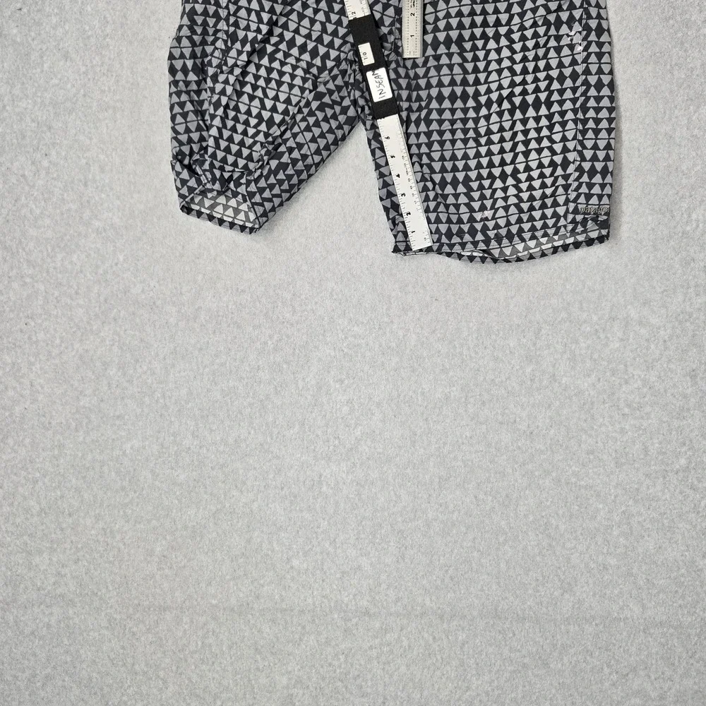Patagonia Men Swimwear 34 Gray Geometric Board Shorts 10